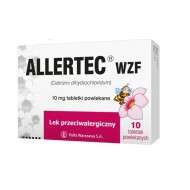 Allertec WZF, 10 мг, таблетки, вкриті оболонкою, 10 шт
