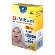 D-Vitum, вітамін Д для немовлят, 6 мл (краплі)