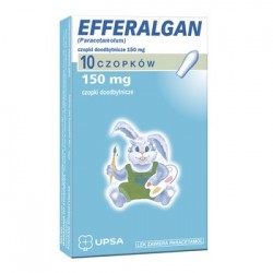 Ефералган, 150 мг, ректальні супозиторії, 10 шт.