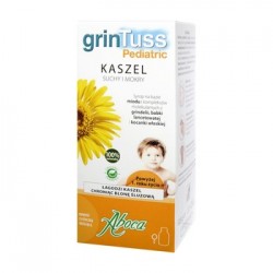 GrinTuss Педіатричний сироп від сухого і мокрого кашлю, 128 гр.
