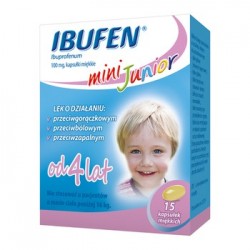 Ібуфен® mini Junior, 100 мг, м'які капсули, 15 шт.