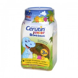 Cerutin Junior Dinozhelki, жувальні цукерки (желе), 240 г (близько 50 штук).