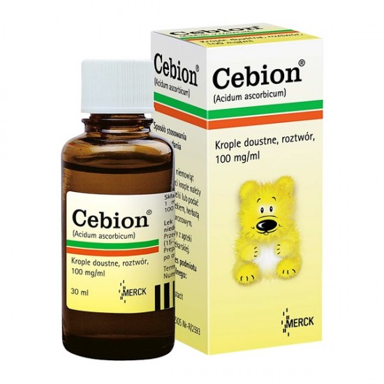 Cebion, пероральні краплі (100 мг / мл), 30 мл