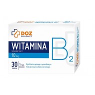 DOZ PRODUCT Вітамін В2, таблетки, вкриті оболонкою, 30 шт