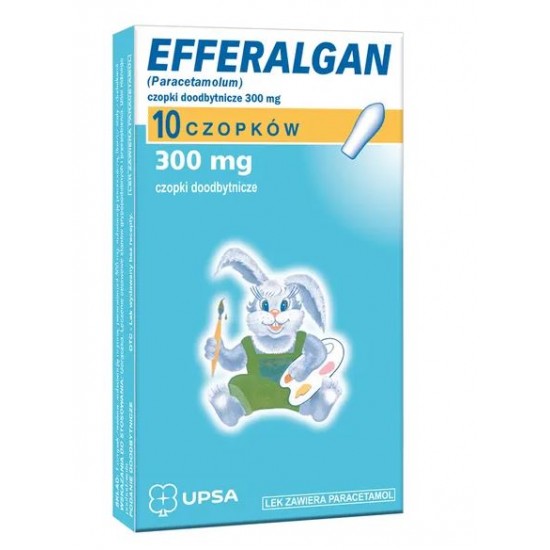Ефералган, 300 мг, супозиторії, 10 шт