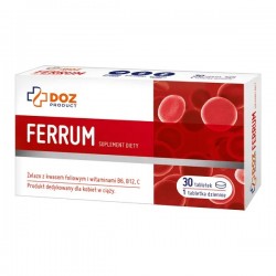 DOZ Product Ferrum, вкриті оболонкою, 30 шт.