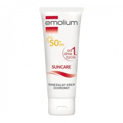 Emolium Suncare, мінеральний захисний крем, SPF 50+, 50 мл