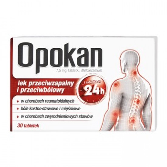 Опокан, таблетки 7,5 мг, 30 шт.