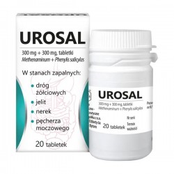 Urosal, 300 мг + 300 мг таблетки по 20 шт.