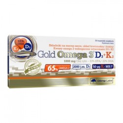 Olimp Gold Омега 3 Д3 + К2, капсули, 30 шт
