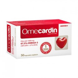 Omecardin EPA + DHA, капсули, 50 шт