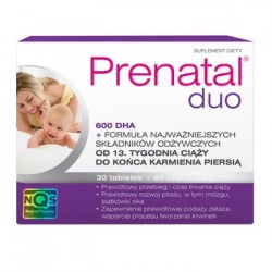 Prenatal Duo, 600 DHA, таблетки, 30 шт. + Капсули, 60 шт