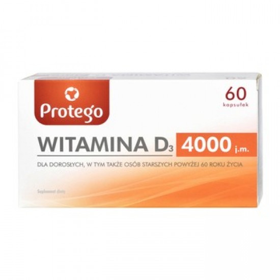 Protego Вітамін D 4000, м'які капсули, 60 шт