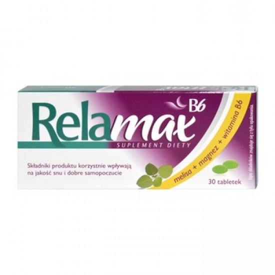 Relamax B6, таблетки з покриттям, 30 шт.